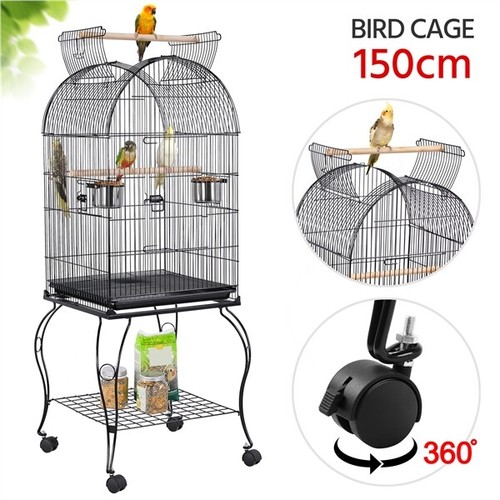150cm bird cage open - open, top