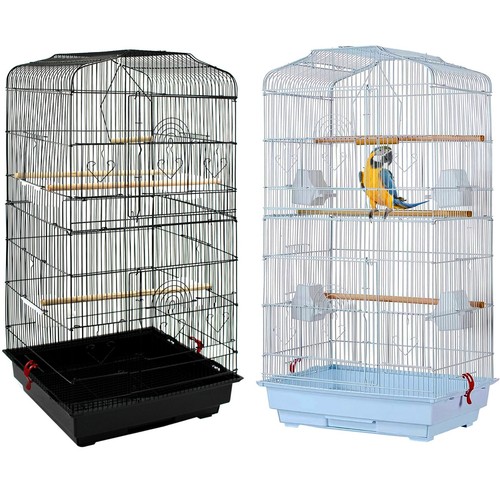 Large metal bird cage for - bird,
