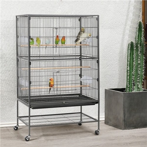 Large parrot cage tiers - parrot,